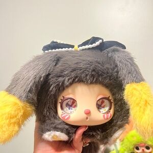 LIILA MARSHMALLOW BAG - BLACK & YELLOW